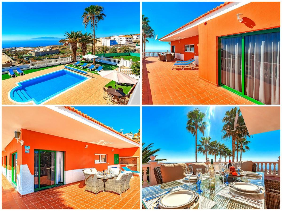 Villa Raquel With Private Pool And Sea View Los Menores Zewnętrze zdjęcie