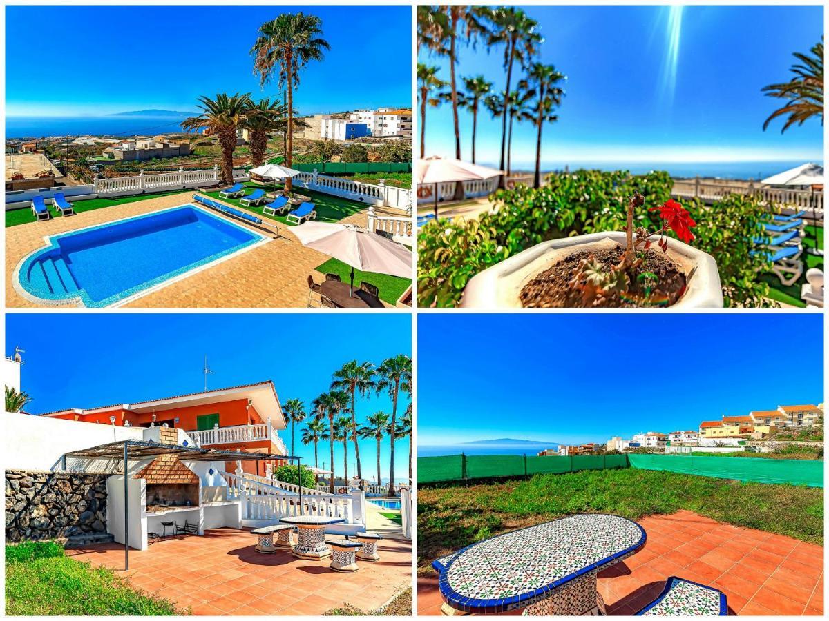 Villa Raquel With Private Pool And Sea View Los Menores Zewnętrze zdjęcie