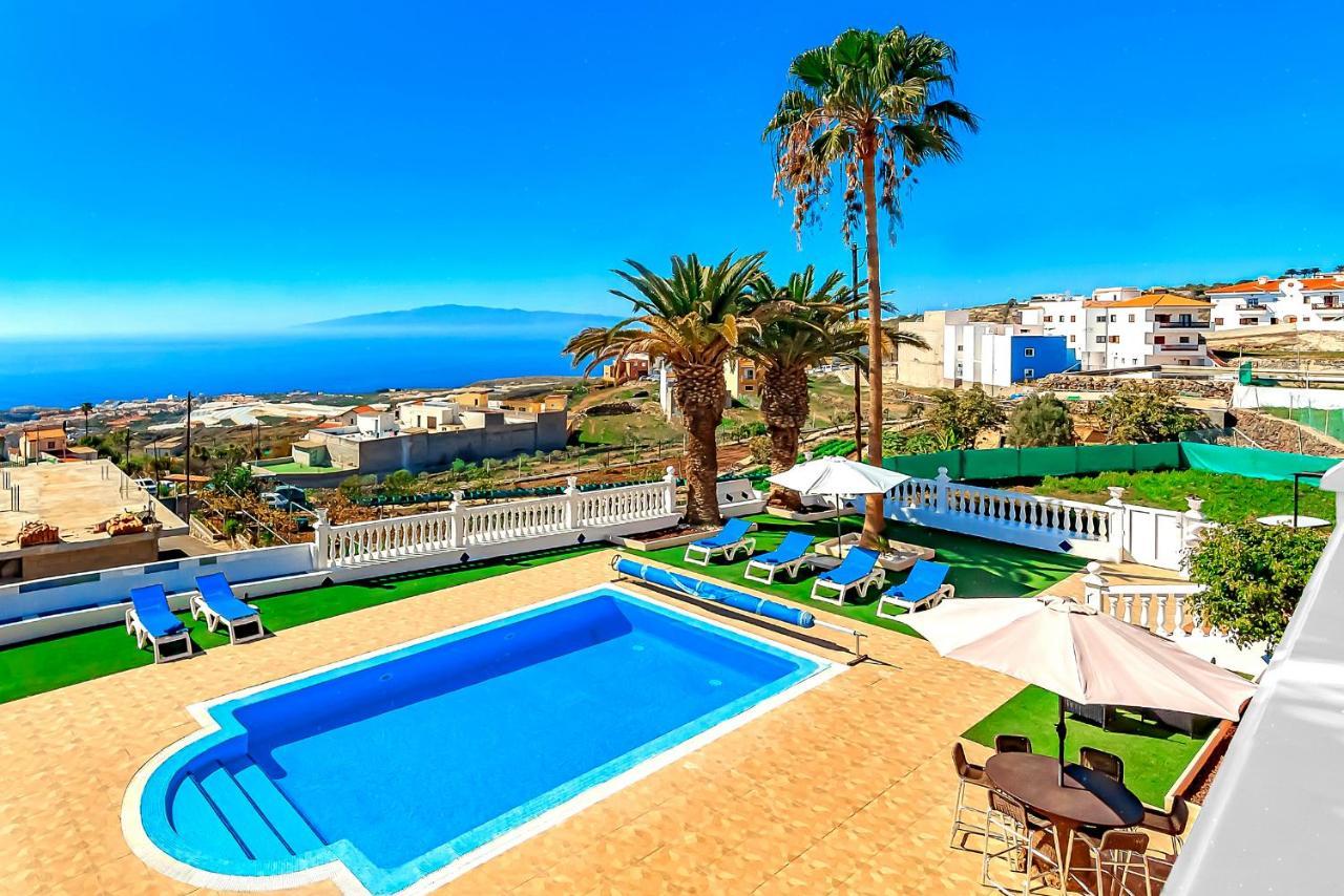 Villa Raquel With Private Pool And Sea View Los Menores Zewnętrze zdjęcie