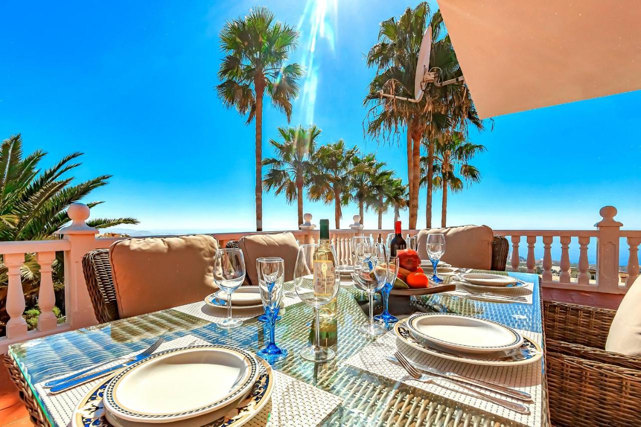 Villa Raquel With Private Pool And Sea View Los Menores Zewnętrze zdjęcie